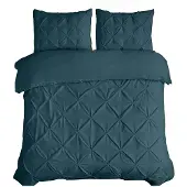Dreamhouse Dekbedovertrek Salvador Dark Green Katoen-200 x 200 / 220 cm | 2-Persoons