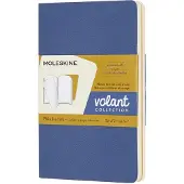 Moleskine Volant Journals - Pocket - Gelinieerd - Blauw/Geel