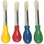 Creativ Company Kinderkwasten Set Kort en Rond