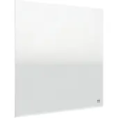 Nobo Draagbaar Mini A4 Whiteboard voor aan de Muur - 30 x 30 cm - Inclusief Whiteboard Marker en Bevestigingsmaterialen - Transparant Acryl