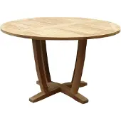 AVH-Collectie Legand dining tuintafel 100 cm rond teak