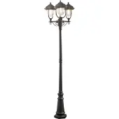 Konstsmide Parma 230V staand armatuur 3-lichts 218cm, max 3x 75W