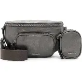 Tamaris Schoudertas Mona Crossover Bag Darksilver Zilverkleurig