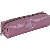 Marshmallow Etui metallic roze - Roze pennenetui - Back to School