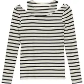 s.Oliver Shirt crème / zwart