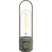 NEWDES Tafelamp Coil| Accu| Binnen | Buiten | Dimbaar | Groen