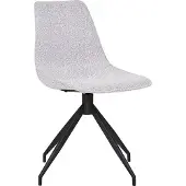 House Nordic Eetkamerstoel Monaco - Bouclé - Zand - Draaibaar - Set van 2