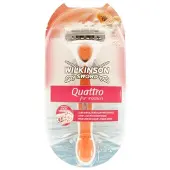 Wilkinson Scheermes Quattro Papaya 1UP - 1 Scheersysteem