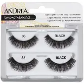 Andrea Two-Of-A-Kind Lashes Black 33 2 stk.