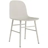 Normann Copenhagen Stoel Form Chair Steel Light Grey