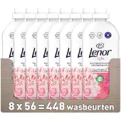 Lenor 8x Lenor Wasverzachter Zijdebloesem & Pioenroos 56 Wasbeurten 1176 Ml