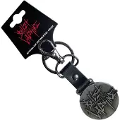 Rock Off Bullet For My Valentine - Logo Emblem Sleutelhanger - Grijs
