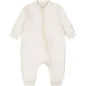 Dirkje baby boxpak wit Jongens/Meisjes Sweat Ronde hals Effen - maat 50