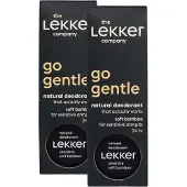 The Lekker Company sensitive deodorant crème soft bamboo duoverpakking