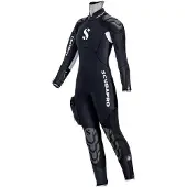 SCUBAPRO Novascotia 7.5 Mm Woman Semi Dry Suit Zwart XL Vrouw