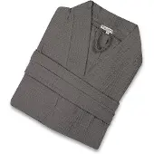 Kayori Geisha Badjas Wafel Extra lang - Antracite | S (Kleur: Antracite)