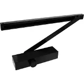 Intersteel Deurdranger met glijarm DR 124, 207x55x40, sluitkracht 3 - mat zwart