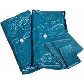 Beliani WASSERBETT SET - Waterbed - Wit - 180 x 200 cm - Schuimstof