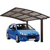 Ximax - 76005 - Aluminium Carport Portoforte Type 60 Standaard Mat bruin
