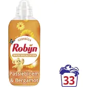Robijn Classics Wasverzachter - Passiebloem & Bergamot - bevat 95% biologisch afbreekbare ingrediënten - 33 wasbeurten