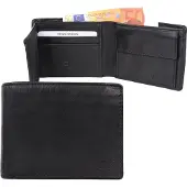 Bear design Billfold Portemonnee Wesley RFID Zwart