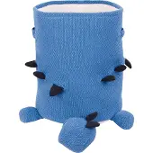 Beliani BAGNU - Opbergmand - Blauw - Katoen
