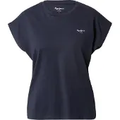 Pepe Jeans Shirt 'Bloom' donkerblauw / wit