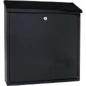 Rottner tresor Rottner Brievenbus Olivia| Zwartgrijs|39x36,5x11,5cm|