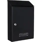 Rottner tresor Rottner Brievenbus Fiona|Zwartgrijs|36x23,5x9,5cm|