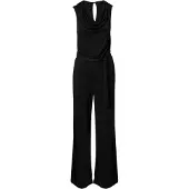 Comma Jumpsuit zwart