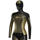 C4 Freediving Aurea 5 Mm Woman Freediving Jacket Zwart 4 Vrouw