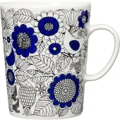 Arabia Pastoraali mok 50 cl Blauw-wit