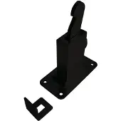 Dulimex DX Deurvastzetter Hd Wandmodel Zwart - Staal