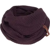Knit Factory Coco Colsjaal - Aubergine