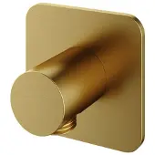 Hotbath Gal GL517 wanduitlaat geborsteld messing PVD