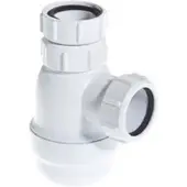 Mcalpine bekersifon Standaard 5/4"x32mm muurbuis & rozet