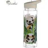 Puckator Drinkfles met rietje panda -