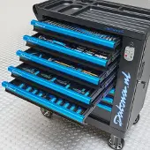 Datona Gevulde gereedschapswagen Exclusive (261-delig) - Blauw