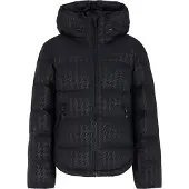 Protest ski-jas Romy Jr zwart Skijack Meisjes Polyester Capuchon Pied de Poule - maat 104