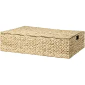 Vertbaudet Mand voor onder het bed met waterhyacinth goudbeige