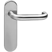 Intersteel Deurkruk Rond op blind schild brandvertragend