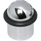 Intersteel Deurstop met ring chroom