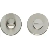 Intersteel | Rozet toilet-/badkamersluiting | Rond | Verdekt | Nikkel Mat