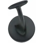 Intersteel Leuninghouder blind hol zadel - mat zwart