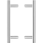 Intersteel Deurgrepen per paar T-schuin 600x90x30 HoH 400 rvs