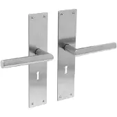 Intersteel Strakke deurklink Jura sleutelgat RVS