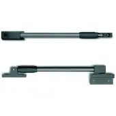 Dulimex DX Telescopische raamuitzetter 50 cm zilver antraciet