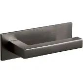 Olivari Deurklink ABC horizontaal schild antraciet