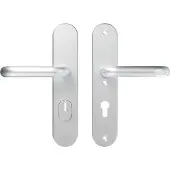 Axa Oval Plus veiligheidsbeslag PC72 SKG3 met kerntrekbeveiliging kruk/kruk