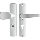 Axa Veiligheidsbeslag Premium Wing-knop+kruk Arrow PC72 anti-kerntrek/omkeerbaar/242x52x13/alu. gesl. F1/SKG3